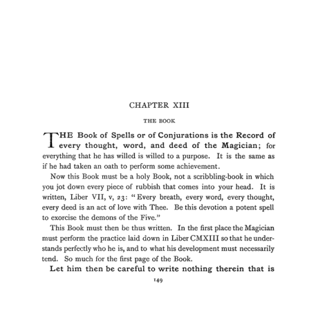 The opening page of “The Book”, Book 4, Part II, p. 149, showing the chapter’s definition and its appeal to self-understanding. The opening page of “The Book”, Book 4, Part II, p. 149, showing the chapter’s definition and its appeal to self-understanding.